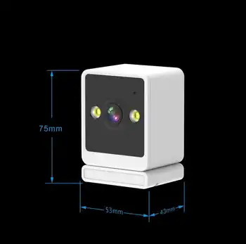 2MP 1080P iCSee/Tuya APP AI, IP-камера для обнаружения гуманоидов, полноцветная камера ночного видения, радионяня для домашней безопасности