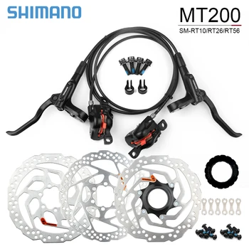 Shimano BR BL MT200 Гидравлический Велосипедный Тормоз 800*1450 1400 мм Shimano Deore SM Роторный RT10/RT26/RT56 160/180 мм MTB Дисковый тормоз