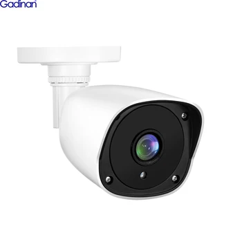 Gadinan Наружная 4K 8MP IP-камера с распознаванием лиц Аудио CCTV домашняя камера безопасности ночного видения XMEYE